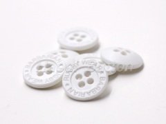 custom rubber clothing buttons