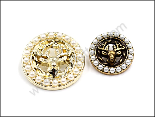 Fashion Metal Shank Button