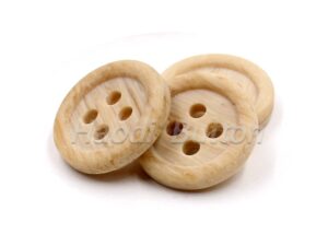 imitation wooden button