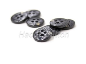polyester clothing buttons