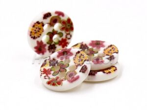polyester clothing buttons