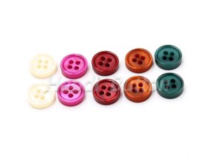 polyester clothing buttons