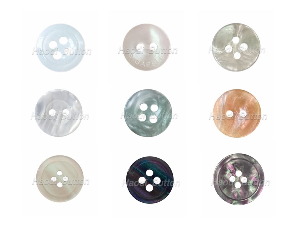 polyester buttons