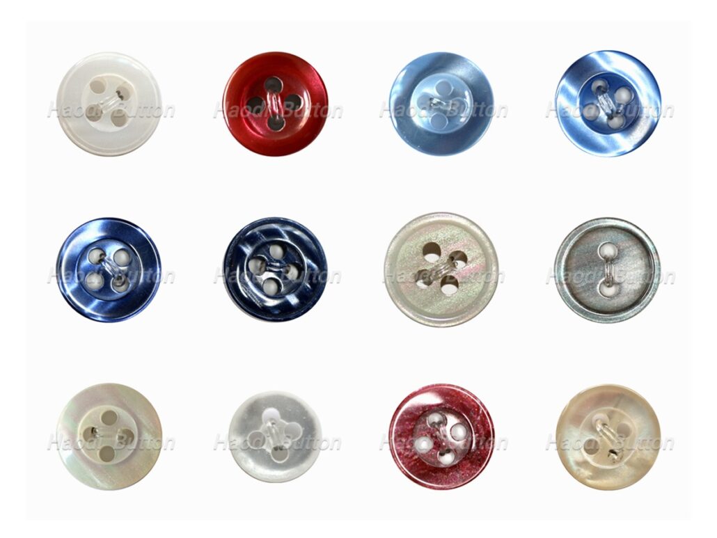 polyester buttons