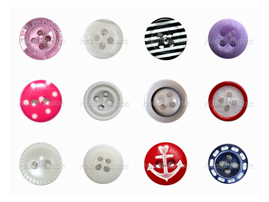 polyester buttons