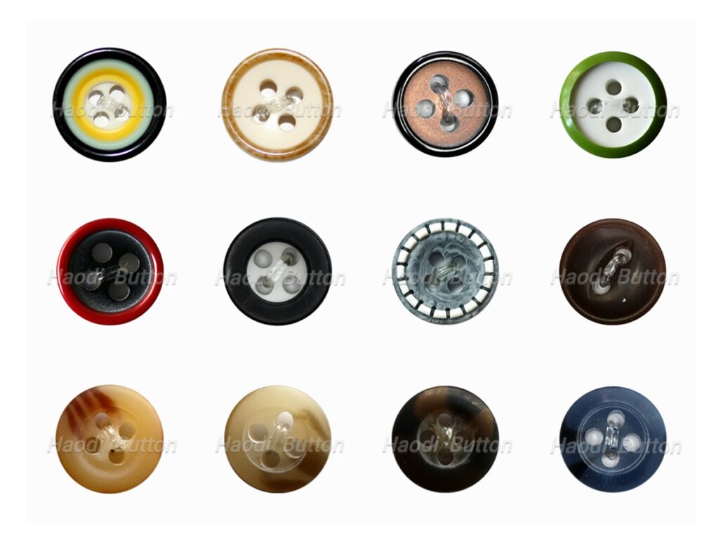 polyester buttons