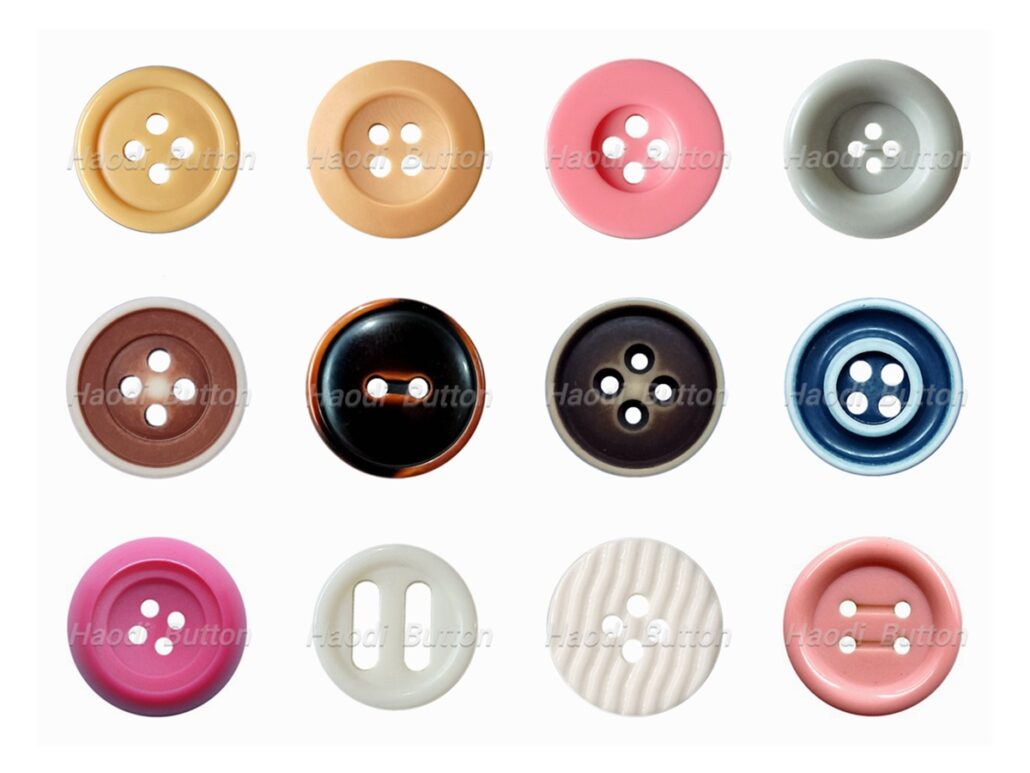 polyester buttons