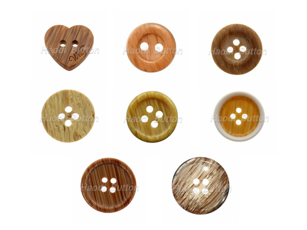 polyester buttons