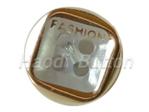 plating laser polyester buttons