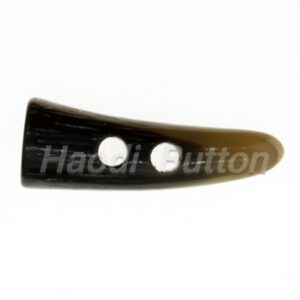 faux horn toggle buttons