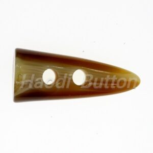 faux horn toggle buttons