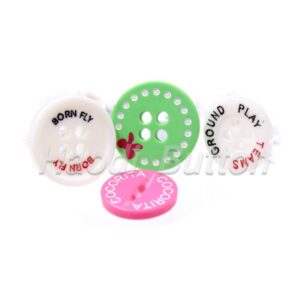 custom polyester button