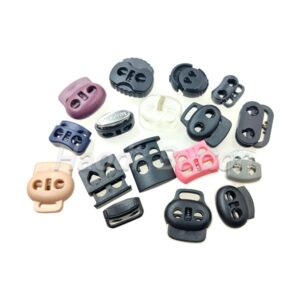 Plastic drawcord lock