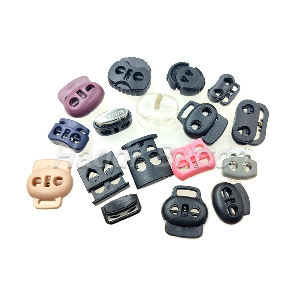 Plastic drawcord lock