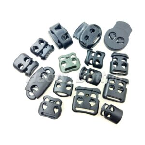 Plastic drawcord lock