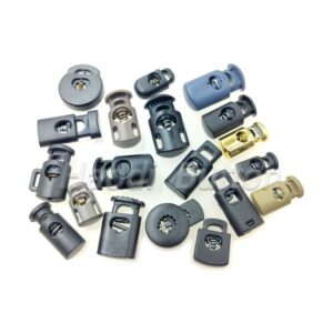 Plastic drawcord lock