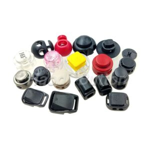 Plastic drawcord lock