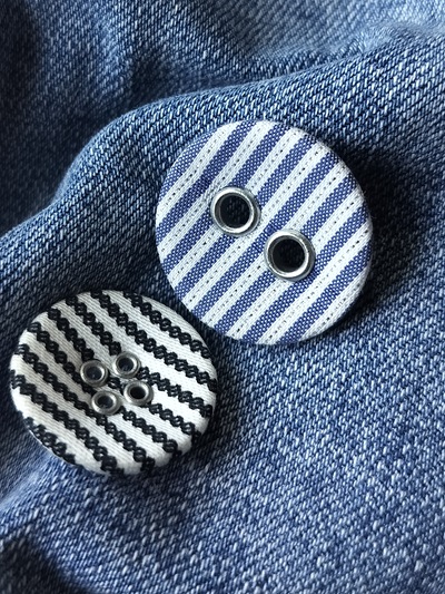 Fabric covered buttons