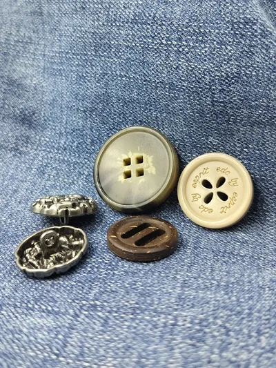Sew on buttons
