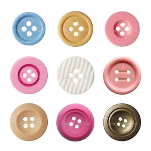 polyester chalk buttons
