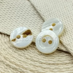 Genuine Mother of Pearl Buttons for Luxury Shirts
